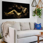 Tableau Femme en or tatoo Tableau Sexy