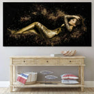 Tableau Femme en or tatoo Tableau Sexy