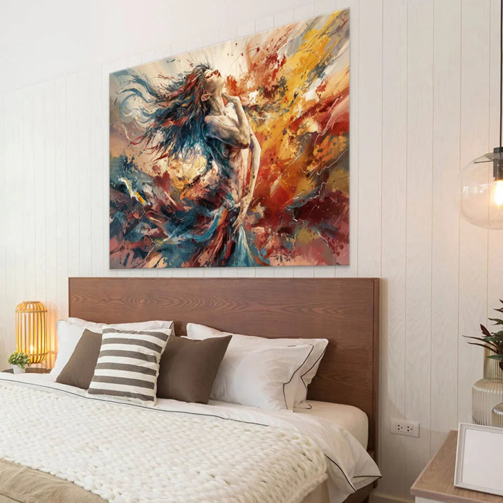 Tableau Femme | Le Souffle de Vie | Déco Tendance c