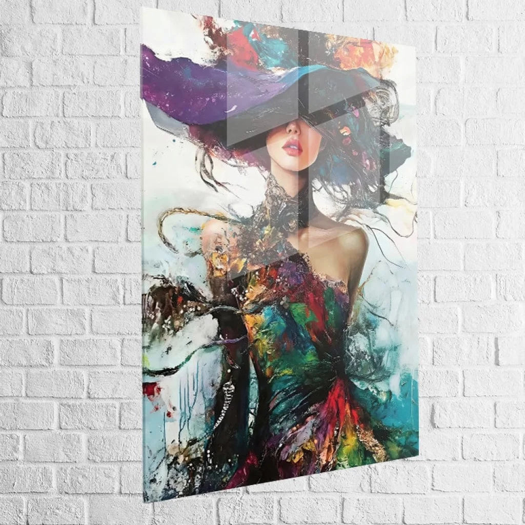 wall art glam wall art plexiglass frame
