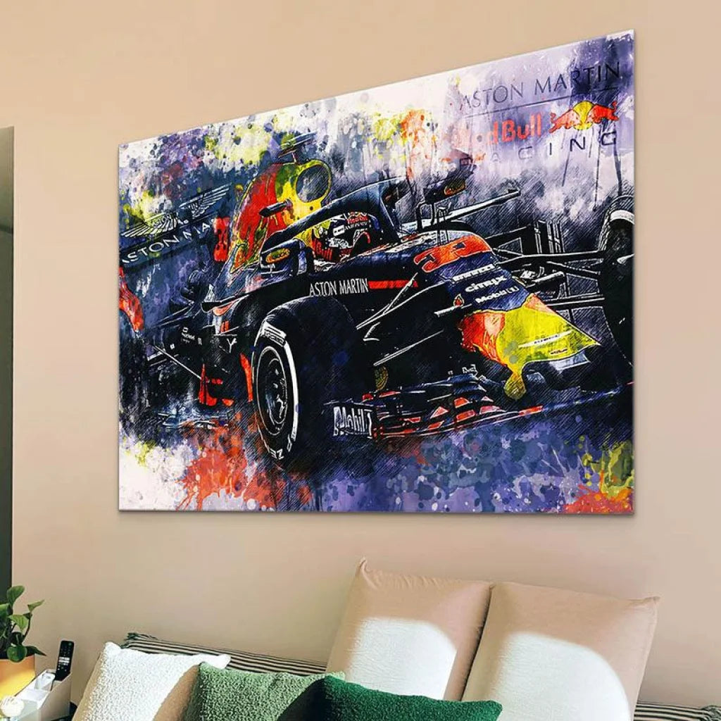Red Bull Formula 1 Poster | La Déco Discount – Montableaudeco