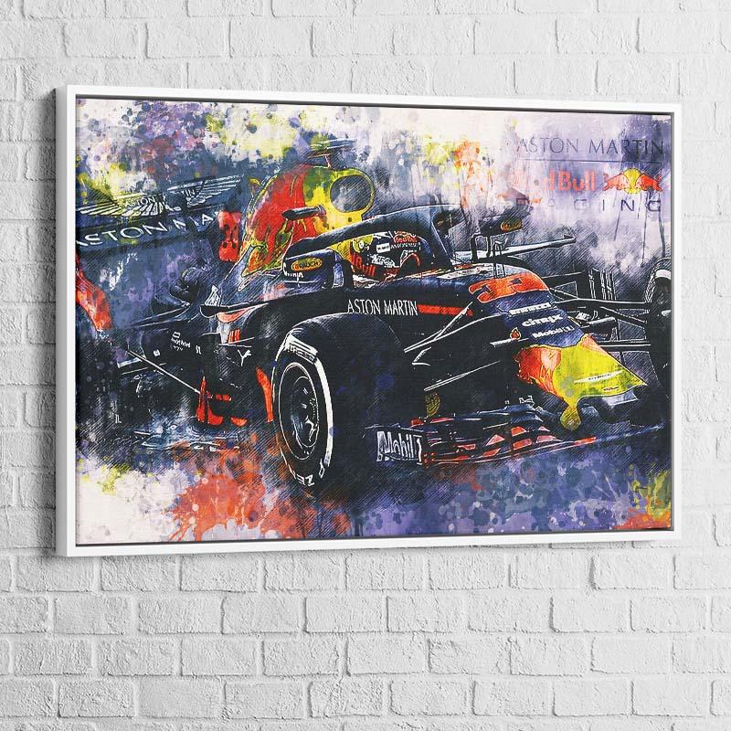 Tableau Formule 1 Red Bull - Montableaudeco