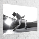 Tableau Freddie Mercury Wembley 40x60cm / Plexiglas Tableau Abstrait
