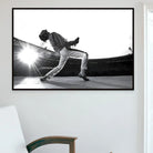 Tableau Freddie Mercury Wembley Tableau Abstrait