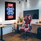 Tableau Gaming Game Over Néon a