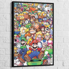 Tableau Gaming La Grande Famille de Mario d