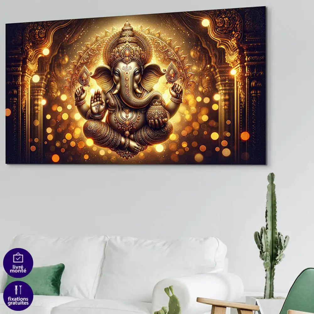 Tableau Ganesh Harmonie Céleste 2