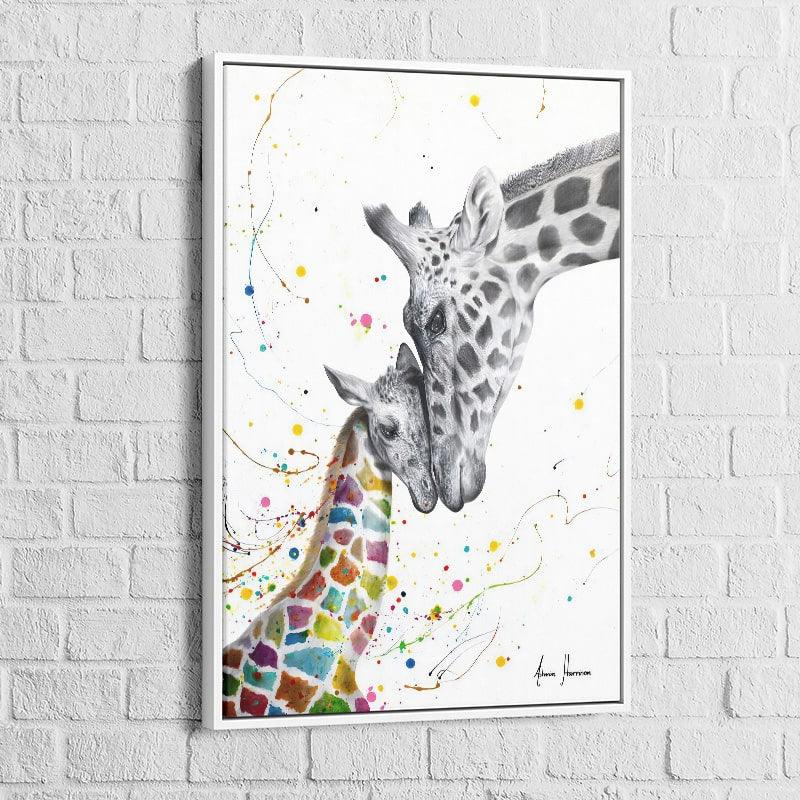 Tableau Girafe Moderne - Montableaudeco