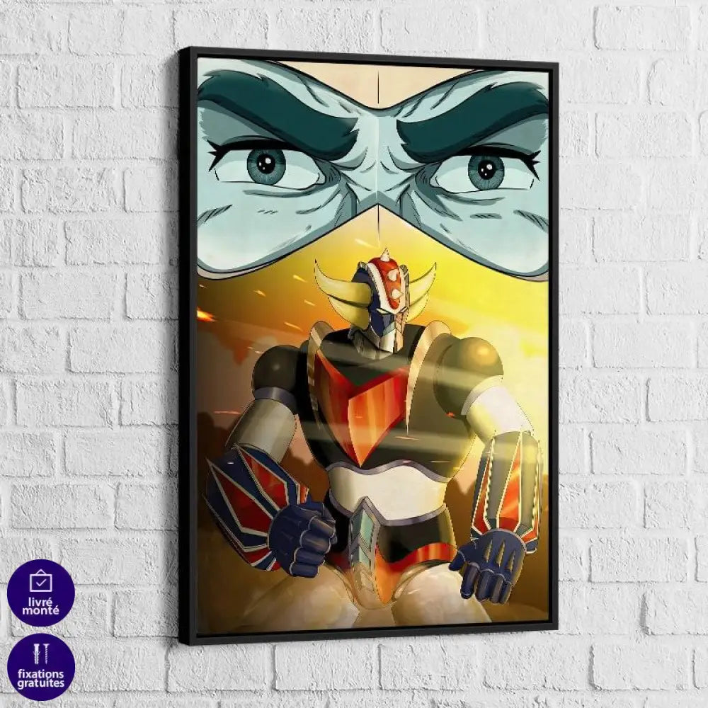 Tableau Goldorak Actarus - Montableaudeco