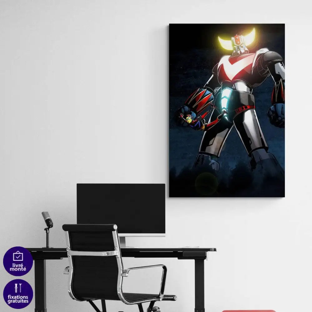 Tableau Goldorak Actarus - Montableaudeco