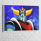 Tableau Goldorak Original 40x60cm / Cadre Blanc Tableau Goldorak