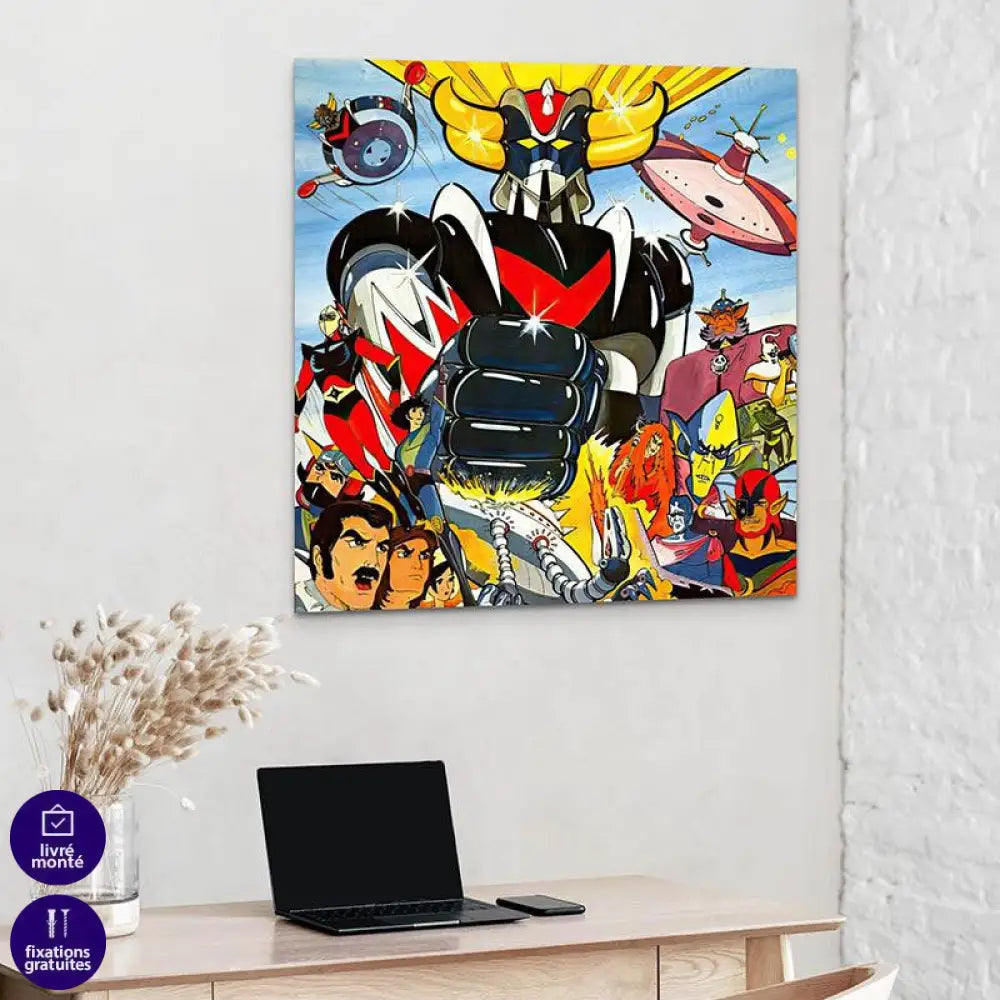 Tableau Goldorak Original - Montableaudeco