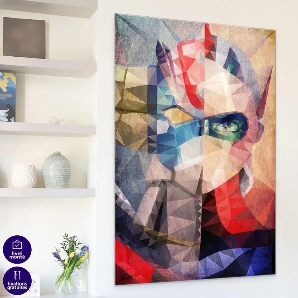 Tableau Goldorak Pop Art - Montableaudeco