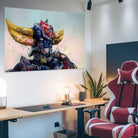 Goldorak Painting Tags and Graffiti Painting Animation