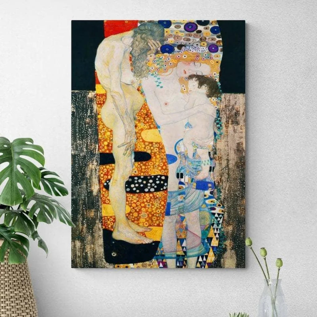 Tableau sur toile, Gustav Klimt Accomplissement d'une femme