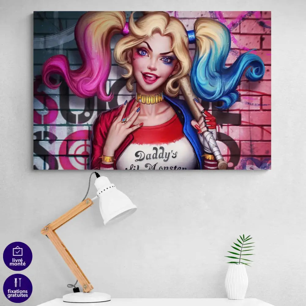 Tableau Harley Quinn - Montableaudeco