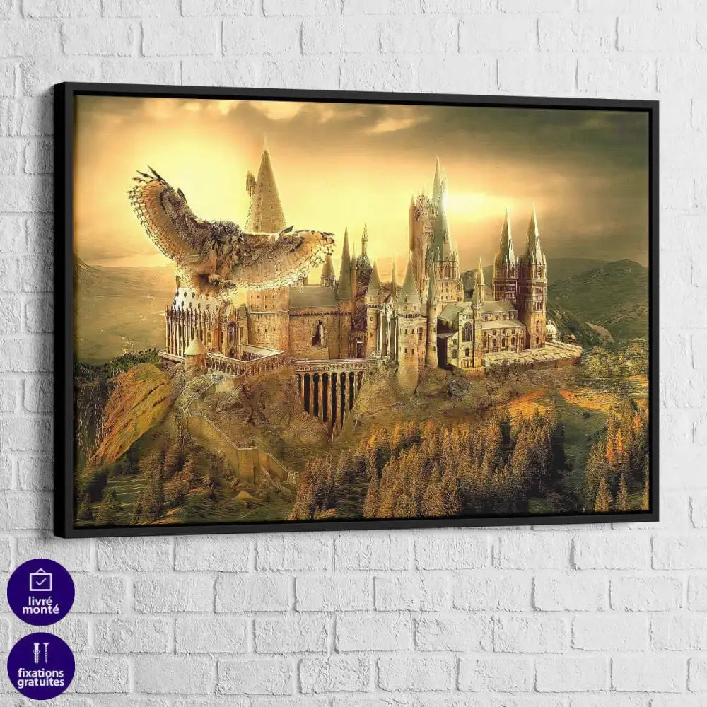 Tableau Harry Pother Poudlard - Montableaudeco
