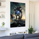 Tableau Iron Man Cœur de Titane Tableau Marvel