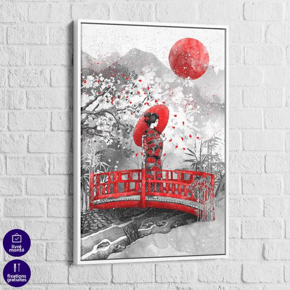 Tableau Japonais Geisha - Montableaudeco