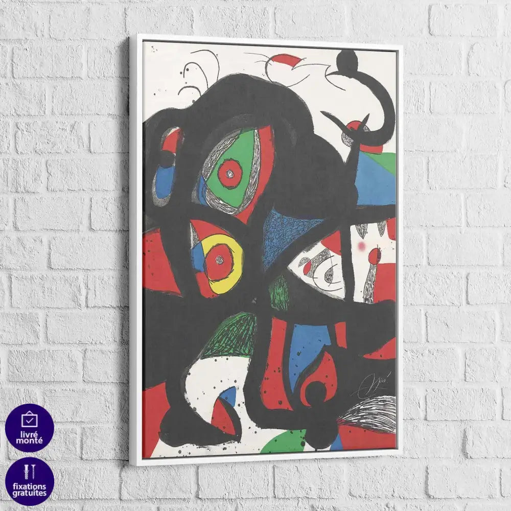 Tableau Joan Miro Gargantua - Montableaudeco
