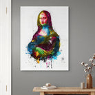 Tableau Joconde Street Colors 40x60cm / Affiche sans cadre Tableau Moderne