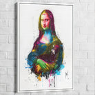 Tableau Joconde Street Colors 40x60cm / Cadre Blanc Tableau Moderne