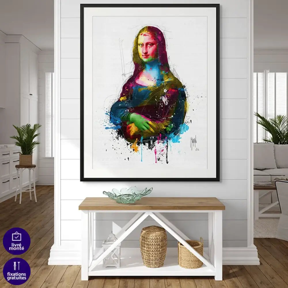 Tableau Joconde Street Colors Tableau Moderne