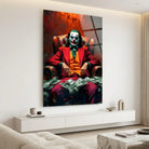 Joker Clown Rich Acrylic Glass Print , glossy finish and vibrant colors