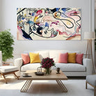 Toile tendue sur châssis, reproduction HD de l’aquarelle n°8