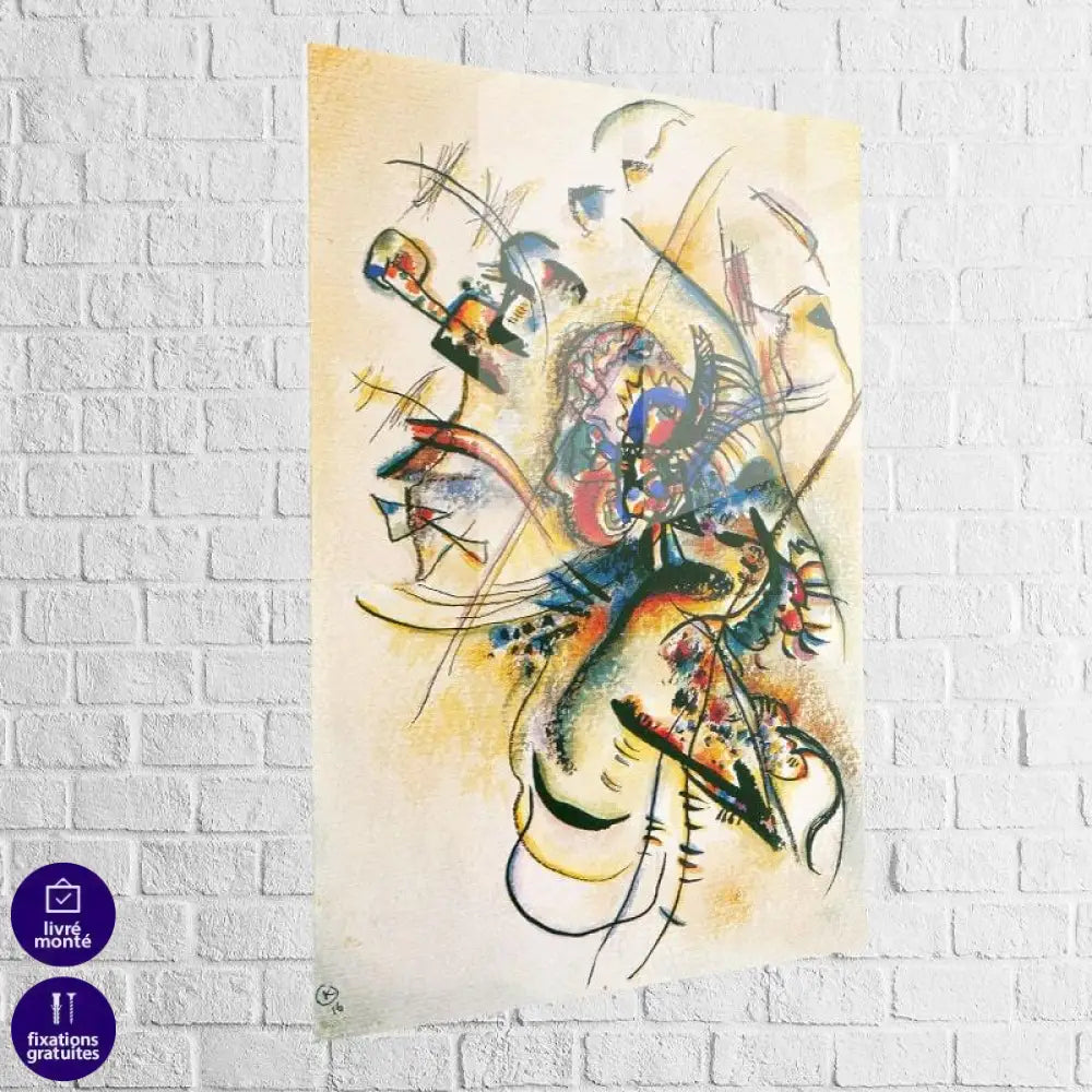 Tableau Kandisky Composition J (1916) - Montableaudeco