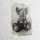 tableau kaws black pop en plexiglas 