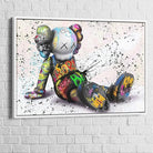tableau kaws rebel pop en plexiglas