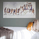 Tableau Kobe Bryant Légendaire 40x80cm / Toile tendue sur châssis Tableau Sport