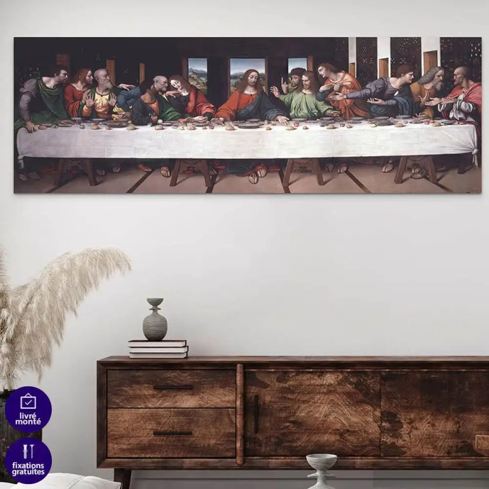 Tableau Léonard De Vinci LA cène