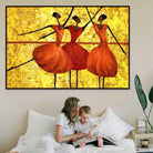 Tableau Les Danseuses Africaines - Montableaudeco