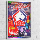 Tableau Lille LOSC FOOTBALL e