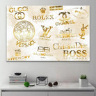 Tableau Fashion Brand Gold - Montableaudeco