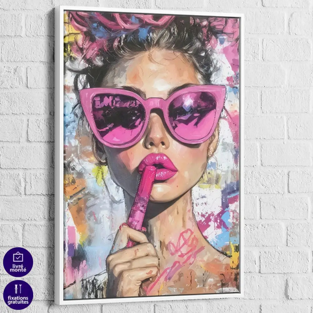 Portrait mode ultra stylé pour décoration moderne et artistique

