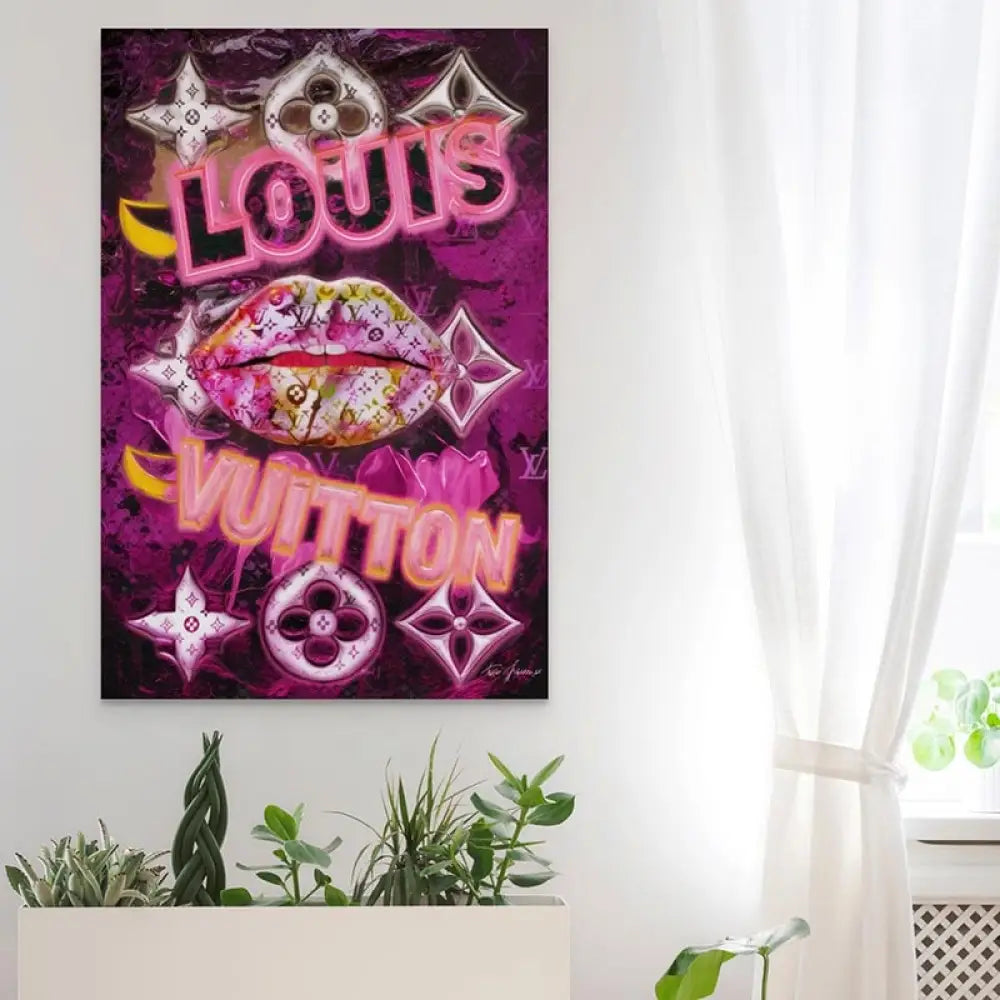 Tableau Luxe Louis Vuitton 40x60cm / Affiche sans cadre Tableau Luxe