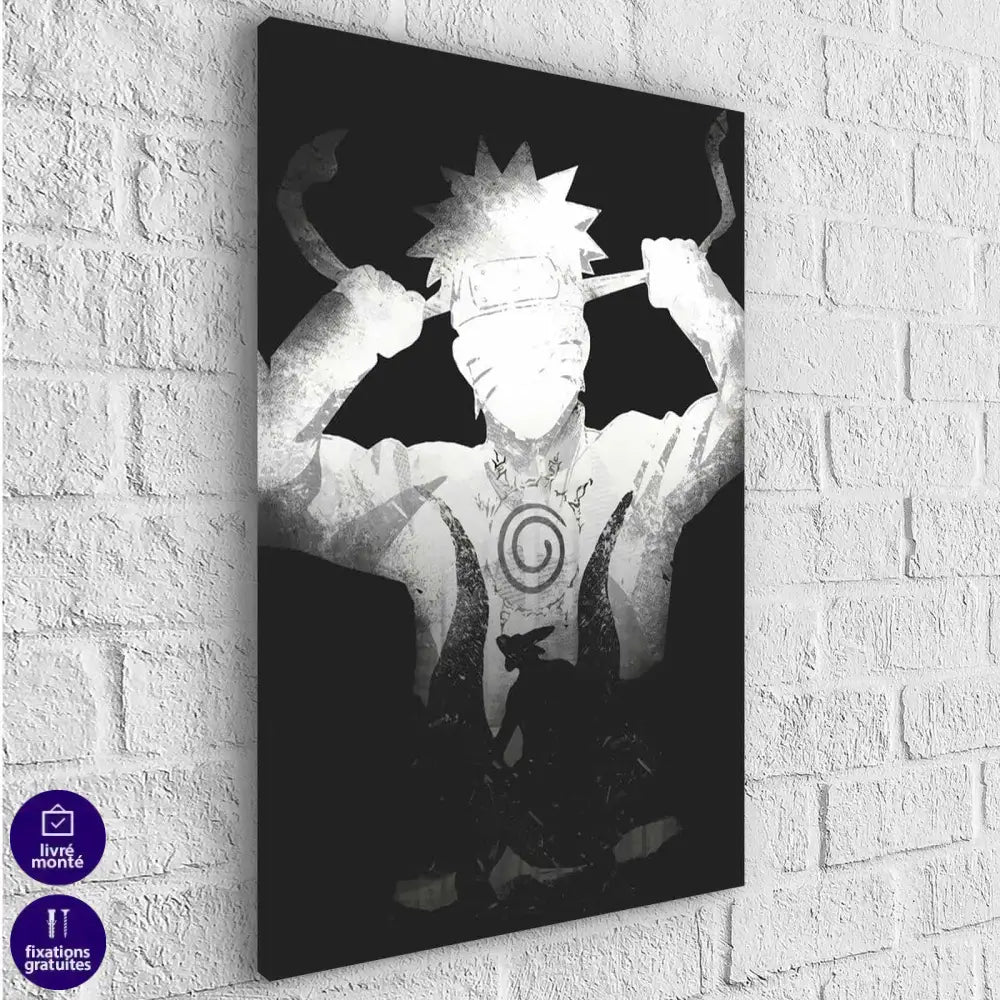 Tableau Manga Goku Luffy Naruto - Montableaudeco