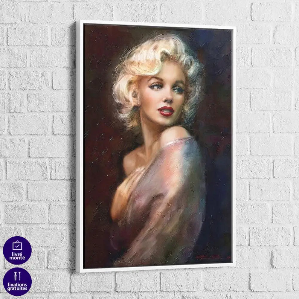 Tableau Marilyn Monroe Painting - Montableaudeco