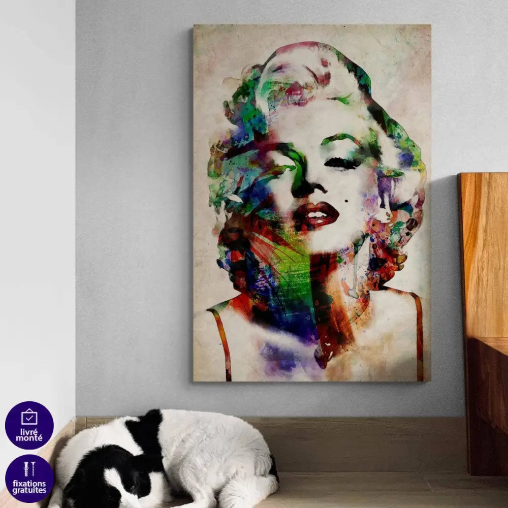 Tableau Marilyn Monroe Super Star - Montableaudeco