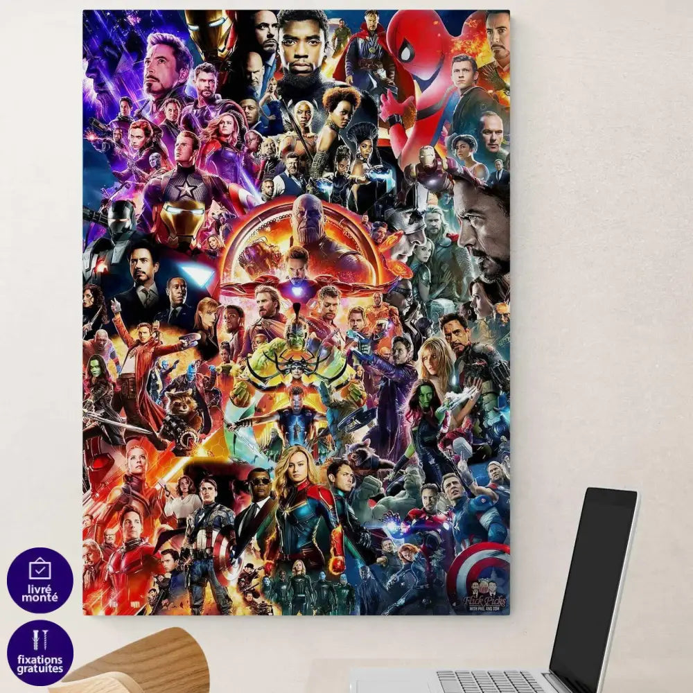 Tableau Marvel All Stars - Montableaudeco