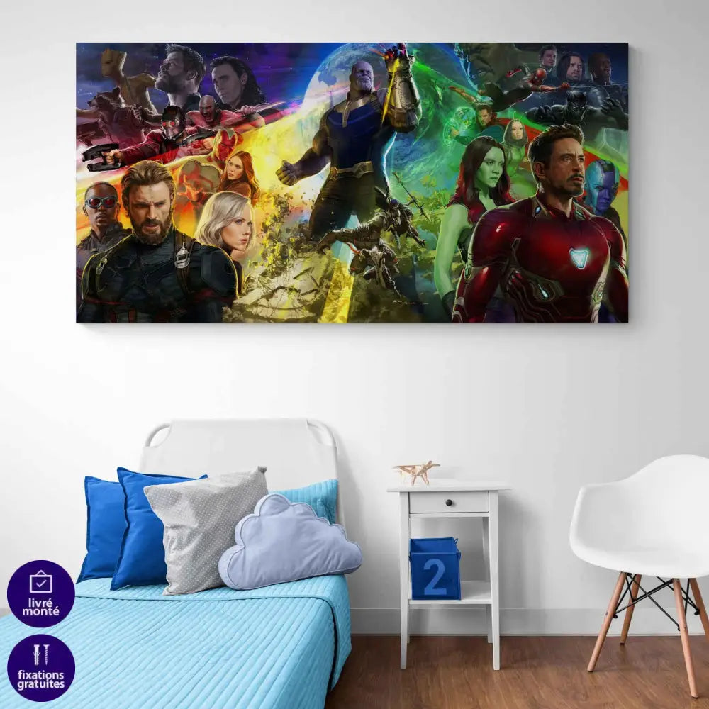 Tableau Marvel Avengers End Game - Montableaudeco