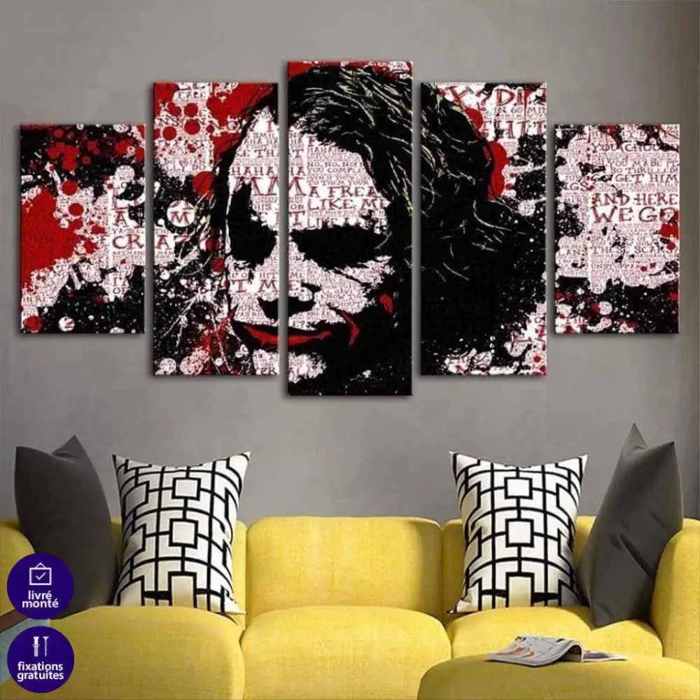 Tableau Marvel Dc Comics Le Joker Moderne - Montableaudeco