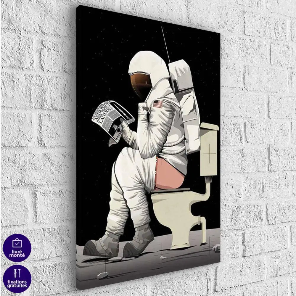 Tableau Marvel Dc Comics Les Héros aux Toilettes - Montableaudeco