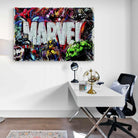 Tableau Marvel Héros and Co - Montableaudeco