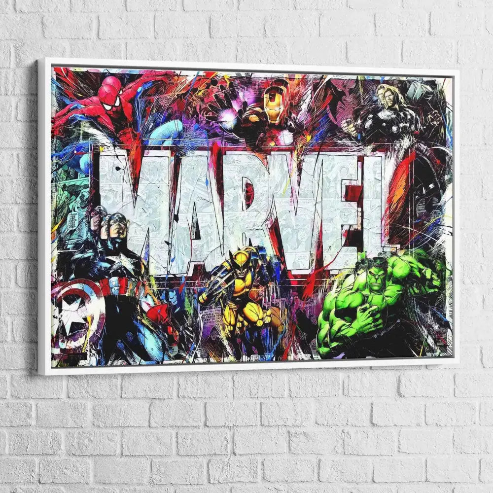 Tableau Marvel Héros and Co - Montableaudeco