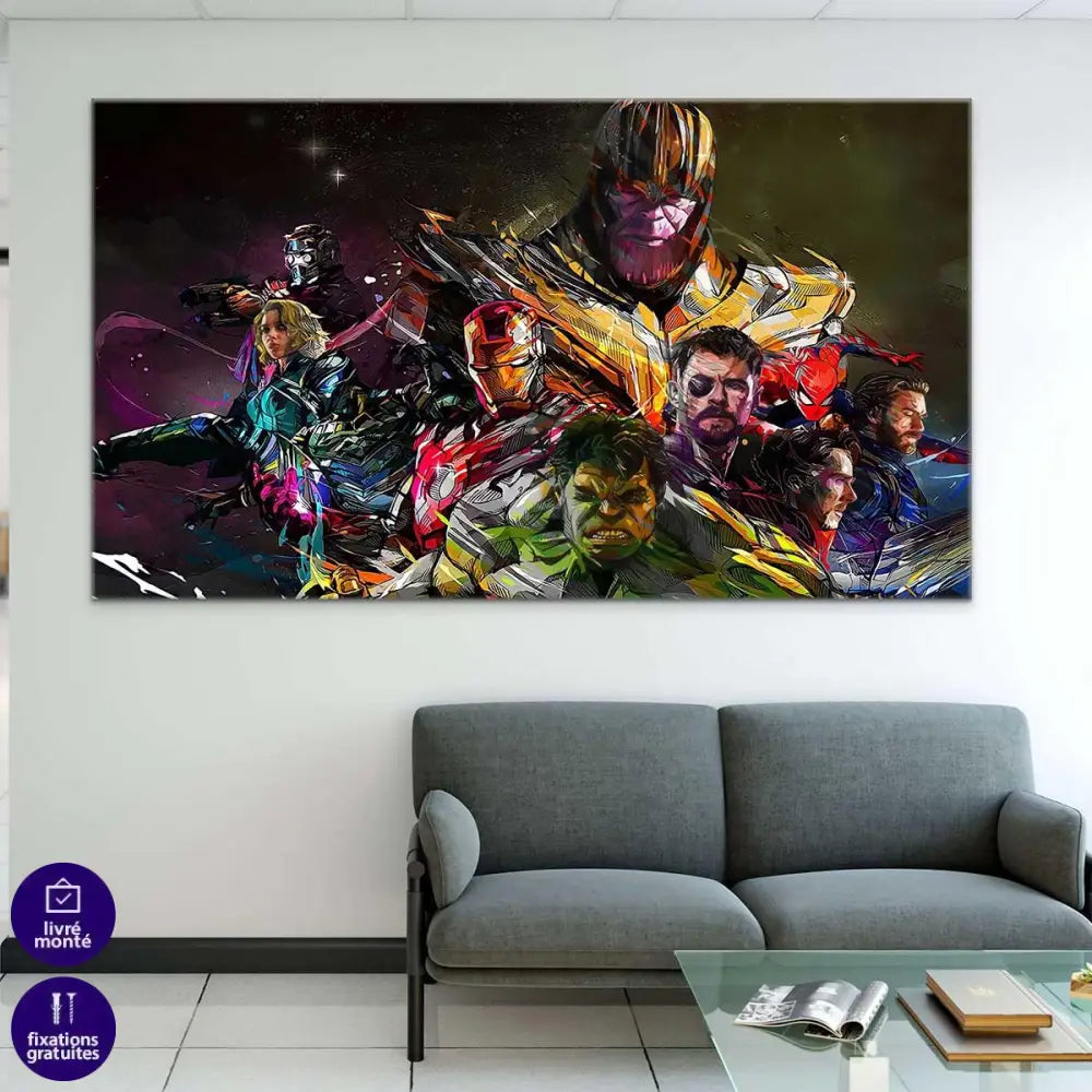 Tableau Marvel Infinity War Art - Montableaudeco