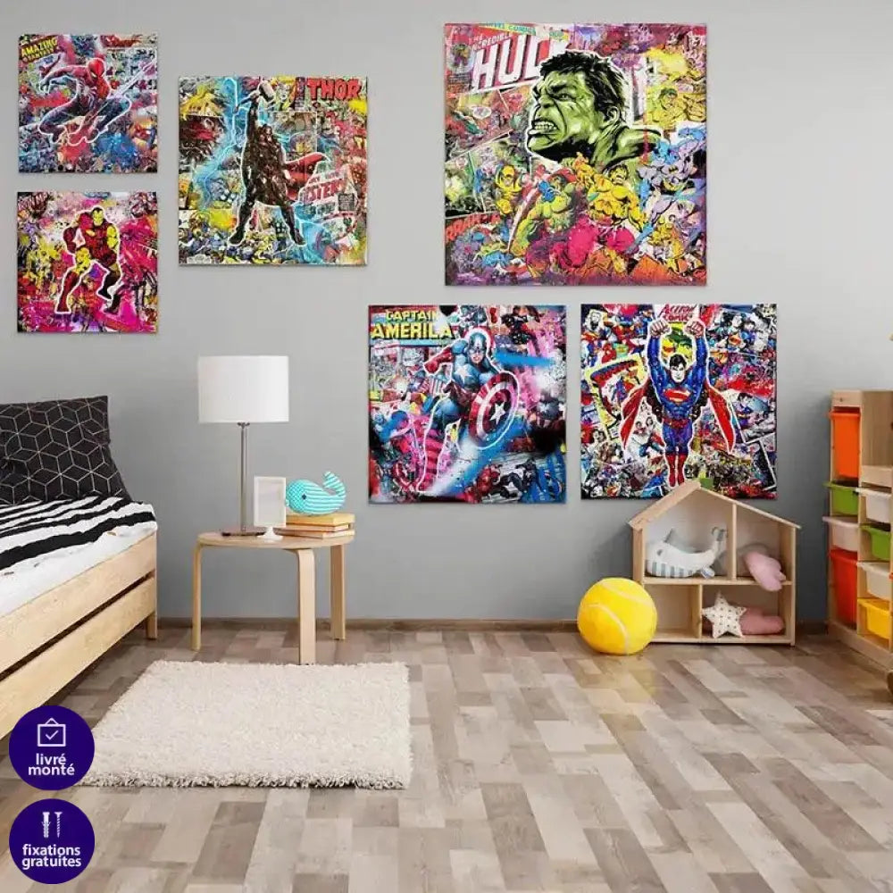 Tableau Marvel La Collection - Montableaudeco